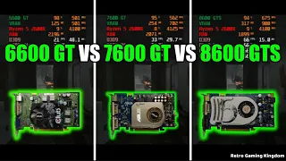 GeForce 6600 GT vs GeForce 7600 GT vs GeForce 8600 GTS Test In 4 Games (No FPS Drop - Capture Card)