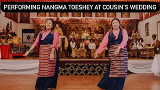 SISTERS PERFORMING AT COUSIN'S WEDDING. #minnesota || #DAVIDWEDSTENZIN #MAGALS #TIBETANWEDDING