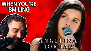 BAD DAY? Watch this | Reaction toAngelina Jordan - When You're Smiling