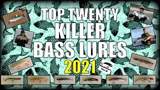 Top Twenty Killer Bass Lures 2021 That Work