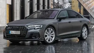 2022 Audi A8 Plug-In Hybrid (60 TFSI e quattro) Detailed Look Under the Skin!