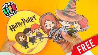 DIY Paper Harry Potter Characters 🪄/ Toca Life Character / Blind Bag