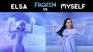 SHOW YOURSELF (Movie VS FanMade - Side by Side Comparison) ★ FROZEN 2 in REAL LIFE COVER by Lele