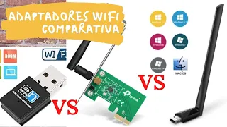 El mejor adaptadores WIFi económico Comparativa USB wifi vs Wifi PCI Exprés