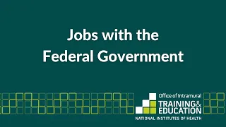 Jobs With the Federal Government