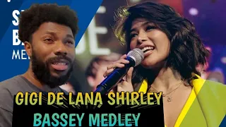 GIGI DE LANA - Shirley Bassey Medley REACTION VIDEO #gigidelana #gigidelanacover #thegigivibes