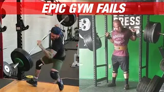 LIFT HEAVY WEIGHTS - CROSSFIT AND WEIGHTLIFTING FAILS | CRAZY BARBELL