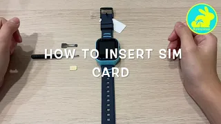 4G Kids Smart Watch: How to Insert SIM Card / How to resolve SIM Card Error