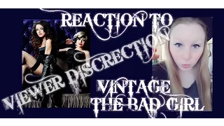 REACTION TO Винтаж **VIEWER DISCRETION!** "Плохая девочка" MUSIC VIDEO/RUSSIAN