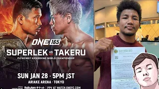 Rodtang OUT! Superlek IN! - Takeru vs Superlek Headlines ONE 165 In Japan