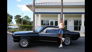 66 Mustang Fastback Black on Black $42500.00 239-405-1970 Tom www.musclecarking.com