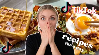 I only ate TIKTOK RECIPES for a day