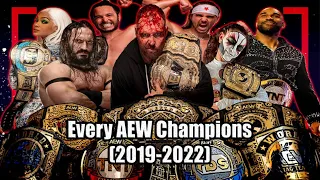 Every AEW Champions (2019-2022)