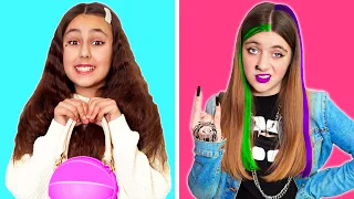 Good Girl VS Bad Girl at school || Awkward and funny situations with AMIGOS FOREVER