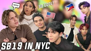 I CANNOT BELIEVE IT! Waleska & Efra react to SB19 YouTube Fan Fest & New York TOUR!