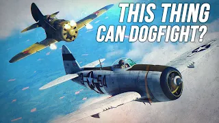 The Russian I-16 can Dogfight? | World War II | P-47 Thunderbolt | Digital Combat Simulator | DCS |