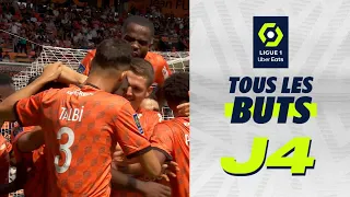 Tous les buts de la 4ème journée - Ligue 1 Uber Eats / 2022-2023