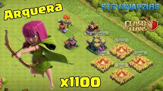 Arquera Nivel 10 x1100 | Clash Of Clans