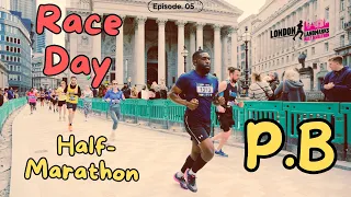 Running a Sub 1:40 HALF MARATHON at 91kg - Training Vlog - Part 5 #londonlandmarks