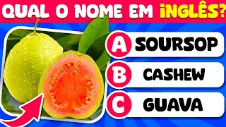 Qual é o nome da Fruta em inglês? | Quiz em inglês | #quiz #labquiz