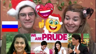 Russian reaction to SRKajol TV Zap - We are prude | SRK and Kajol | A LOT OF LAUGH | HAPPY NEW YEAR!