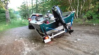 Sketchy Boat Launch to a Remote Lake!?