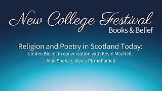 New College Festival 2022 | Religion and Poetry in Scotland Today