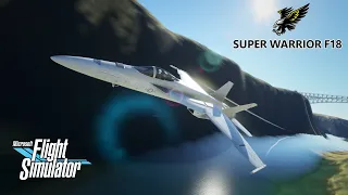 F18 Super Hornet (Super Warrior Mod) - Grand Canyon: Flight Simulator 2020