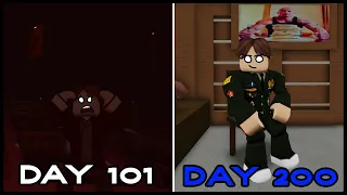 I spent 200 Days in ROBLOX's SCP 3008!