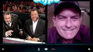 Charlie Sheen says he'll meet him in the ring: Raw, July 23, 2012