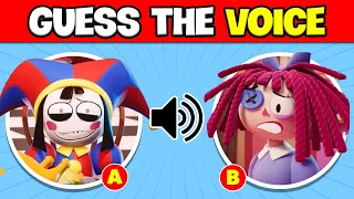 Guess The Amazing Digital Circus Characters By VOICE 🎪🐰👀 The Amazing Digital Circus | Pomni, Jax