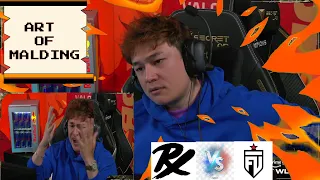 PRX Coach Alex (Alecks) Rage Compilation Part 1  vs FUT  || VCT Championship 2023 #valorant