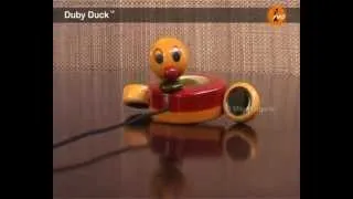 Maya Organic Wooden Handicraft Toy - Duby Duck