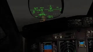 [P3D V5.3] SAS Boeing 737-800 flying from Arlanda ARN to Kiruna KRN. Landing with HGS in snow.