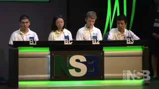 2015 National Science Bowl High School Championship Match