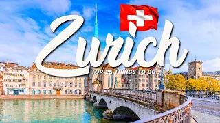 25 BEST Things To Do In Zurich 🇨🇭 Switzerland