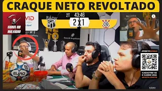 VAMOS RIR? REAÇÕES CRAQUE NETO CEARA 2X1 CORINTHIANS CAMPEONATO BRASILEIRO | CRAQUE NETO PISTOLA