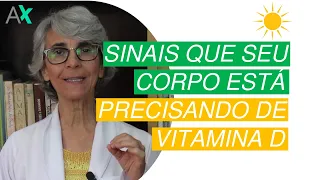 Sinais de que seu corpo está precisando de Vitamina D