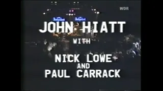 "JOHN HIATT, NICK LOWE & PAUL CARRACK:  Live In Hamburg, Germany" - (1983)