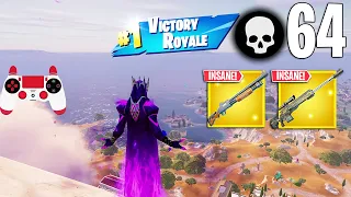 64 Elimination Solo Vs Squads Gameplay Wins (Fortnite Season 2 PS4 Controller)