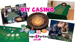 ♠️♥️ DIY Casino Hire. Home Casino Party♦️♣️