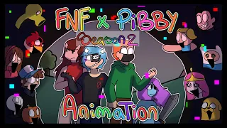 FNF X PIBBY (ALL PARTS S2) ~Friday Night Funkin~ [ANIMATION]