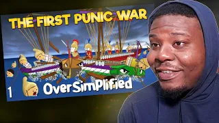 History Lover Reacts to The First Punic War - OverSimplified (Part 1)