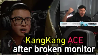 KANGKANG replaced MONITOR and then he did this || EDG vs GIANTS || Tarik reaction on ZmjjKK