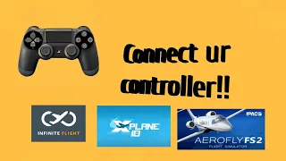 Do this if you don't have flight joystick(game controller setup)