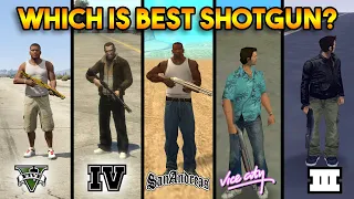 GTA : WHICH IS BEST SHOTGUN IN EVERY GTA?