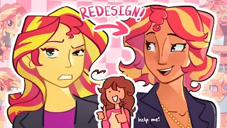 Redesigning EQUESTRIA GIRLS CHARACTERS (because they deserve better)!! (part 2)