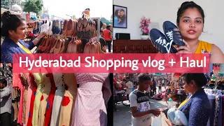 Hyderabad Shopping Vlog: Street Shopping in Hyderabad at Cheapest Price | Keerthi Shrathah