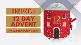 UNBOXING DAC's 12 Day Diamond Painting Advent Calendar+Surprise 🫢.... SPOILERS!