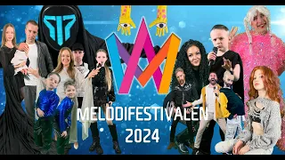 Grunselius tolkningar finalen Melodifestivalen 2024